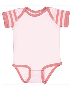 Lat 4400 Toddler Rabbit Skins  5.0 Oz Baby Rib Bodysuit at GotApparel