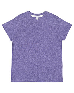 Lat 6191 Boys Youth Harborside Melange Jersey T-Shirt at GotApparel