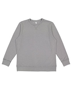 LAT 6935  Adult Vintage Wash Fleece Sweatshirt at GotApparel