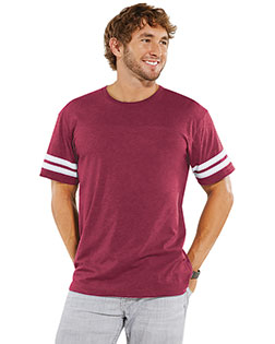 Lat 6937 Men Vintage Football Short-Sleeve T-Shirt at GotApparel