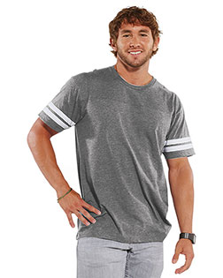 Lat 6937 Men Vintage Football Short-Sleeve T-Shirt at GotApparel