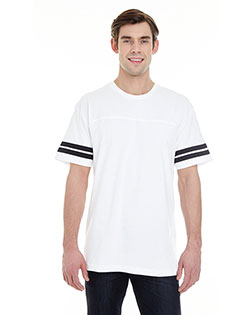 Lat 6937 Men Vintage Football Short-Sleeve T-Shirt at GotApparel