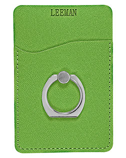 Leeman LG-9378  Tuscany™ Card Holder With Metal Ring Phone Stand at GotApparel