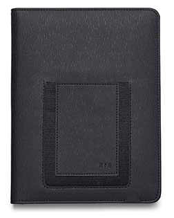 Leeman LG251  Roma 6" X 8" Wireless Power Charger Refillable Journal at GotApparel