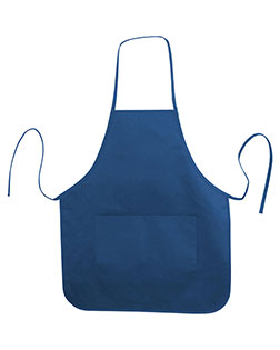 Liberty Bags 5505 Unisex Lb Heather Long Round Bottom Co Twill Apron at GotApparel