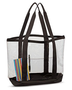 Liberty Bags 7009 Unisex Large Clear Tote at GotApparel