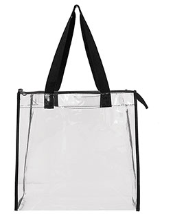 Liberty Bags OAD5006 Unisex Liberty Clear Zip Tote With Full Gusset. at GotApparel