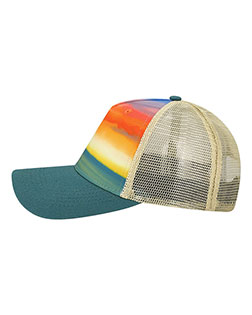 Watercolor Sunset/ Teal product color