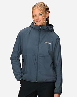 Marmot M16246 Women's Aerothermal Soft Shell Hooded Jacket at GotApparel