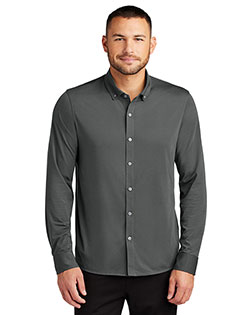 Mercer+Mettle ™  Stretch Jersey Long Sleeve Shirt MM1018 at GotApparel