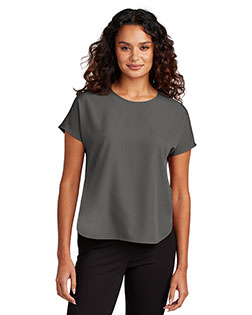 Mercer+Mettle ™  Women's Stretch Crepe Crew MM2015 at GotApparel