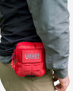 Meret P110 Mini Personal Response Red Pack at GotApparel
