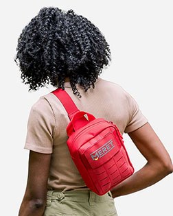 Meret P310 Medium Personal Response Red Pack at GotApparel