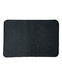 Meret SPBK10 Blank Black Patch - Qty 10 at GotApparel
