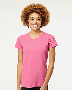 M&O 4810 Women 's Gold Soft Touch T-Shirt at GotApparel