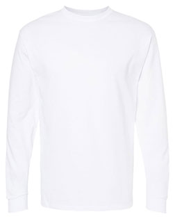 M&O 4820  Gold Soft Touch Long Sleeve T-Shirt at GotApparel