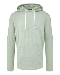 MV Sport 24401 Unisex Miles Slub Hooded Long Sleeve T-Shirt at GotApparel