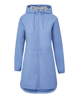 MV Sport W193910 Women's Vintage Hooded Rain Jacket at GotApparel