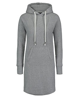 MV Sport W2340 Women 's Suzie Hooded Sweatshirt Dress at GotApparel