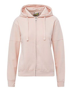 MV Sport W25165 Women's Vintage Fleece Hooded Full-Zip Sweatshirt at GotApparel
