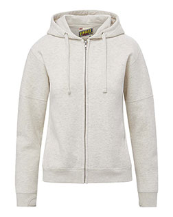 MV Sport W25165 Women's Vintage Fleece Hooded Full-Zip Sweatshirt at GotApparel