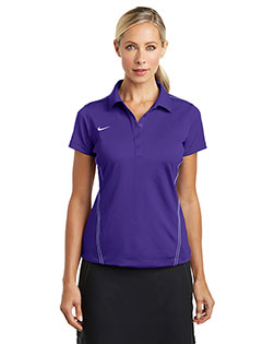 Custom Embroidered New Era 452885 Women Nike Golf Dri-FIT Sport Swoosh Pique Polo at GotApparel