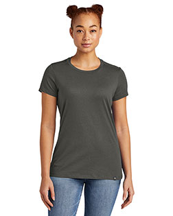 Custom Embroidered New Era LNEA100 Ladies Heritage Blend Crew Tee at GotApparel