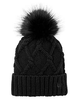 New Era ®  Faux Fur Pom Beanie NE911 at GotApparel