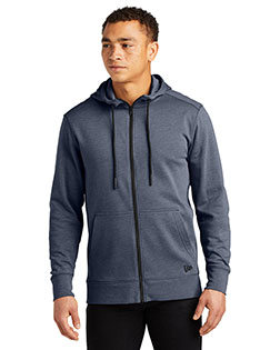 Custom Embroidered New Era NEA511 Men 7 oz Tri-Blend Fleece Pullover Hoodie at GotApparel