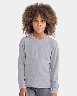 Next Level Apparel 3311NL Youth Cotton Long Sleeve T-Shirt at GotApparel