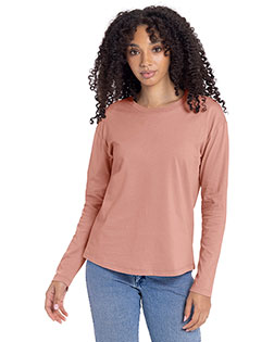Next Level Apparel 3911NL  Ladies' Relaxed Long Sleeve T-Shirt at GotApparel