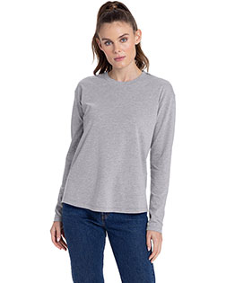 Next Level Apparel 3911NL  Ladies' Relaxed Long Sleeve T-Shirt at GotApparel