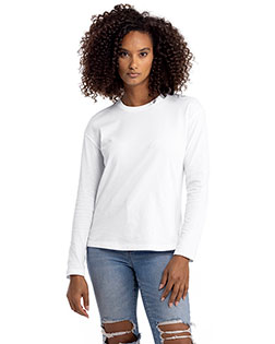 Next Level Apparel 3911NL  Ladies' Relaxed Long Sleeve T-Shirt at GotApparel