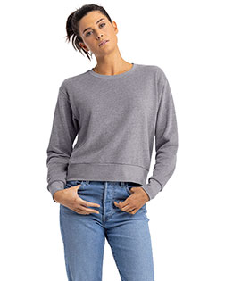 Next Level Apparel 9084  Ladies' Laguna Sueded Sweatshirt at GotApparel