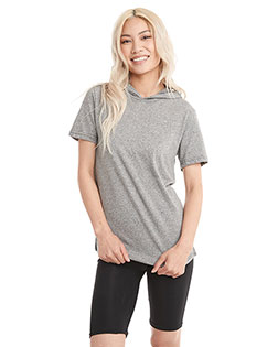 Next Level 2022 Unisex Mock Twist Short Sleeve Hoody T-Shirt at Got Apparel