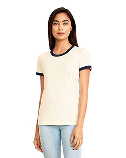 Next Level 3904 Ladies Ringer T-Shirt at GotApparel