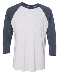 Indigo Sleeves/ Heather White Body product color