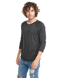 Next Level 6051 Unisex Tri-Blend 3/4-Sleeve Raglan T-Shirt at GotApparel