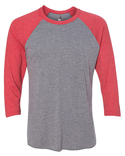 Vintage Red Sleeves/ Premium Heather Body product color