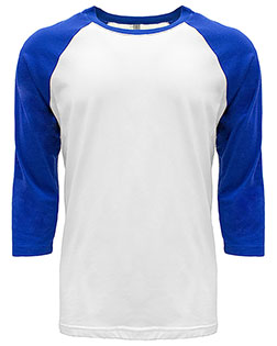 Next Level 6251 Men Cvc 3/4 Sleeve Raglan Tee. at GotApparel