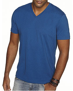 Next Level 6440 Men Premium Fitted Sueded V-Neck Tee at GotApparel