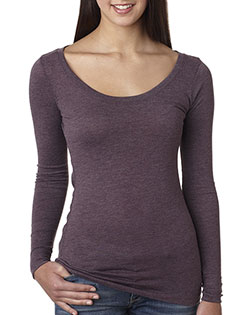 Next Level 6731 Women Tri-Blend Long-Sleeve Scoop at Got Apparel