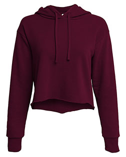 Next Level 9384  Ladies' Cropped Pullover Hooded Sweatshirt at GotApparel