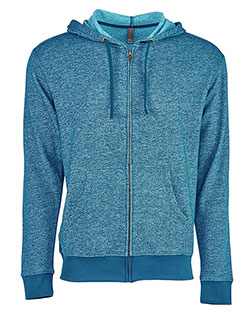 Next Level 9600 Unisex Denim Fleece Full-Zip Hoody at GotApparel
