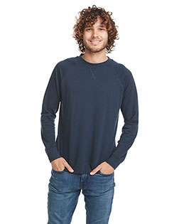 Next Level N9000 Unisex French Terry Raglan Crew at GotApparel