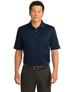 Nike 244620 Men 5.25 oz Dri-FIT Textured Polo at GotApparel