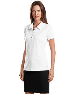 Nike 429461 Women Golf Elite Series DriFIT Ottoman Bonded Polo at GotApparel