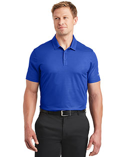 Nike 838964 Men 5.29 oz Dri-FIT Embossed Tri-Blade Polo at GotApparel