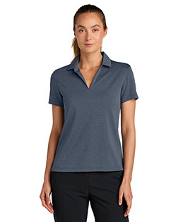 Nike NKFQ4793 Women's Dri-FIT Smooth Heather Polo at GotApparel