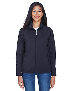 North End 78034 Women Three-Layer Fleece Bonded Performance Soft Shell Jacket at GotApparel